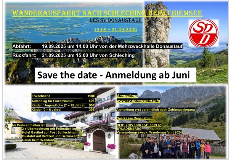 Wanderausfahrt Schleching Chiemsee